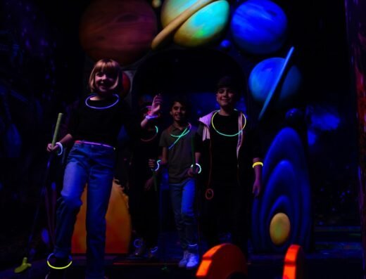 Blacklight Mini Golf