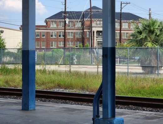 Houston Amtrak Station Parking Lot