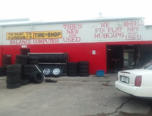 The fast and the furious tire shop