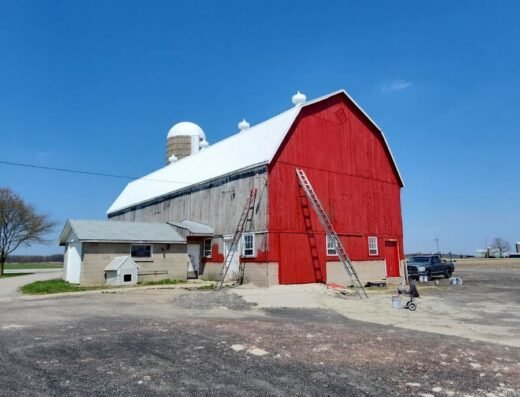 Canada Barn Painting