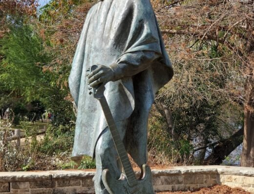 Stevie Ray Vaughan Statue